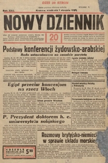 Nowy Dziennik. 1939, nr 1
