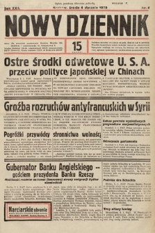 Nowy Dziennik. 1939, nr 4