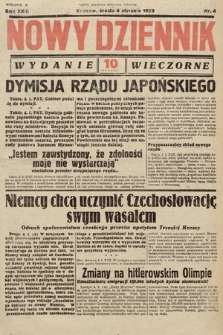 Nowy Dziennik (wydanie wieczorne). 1939, nr 4