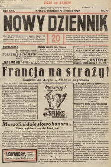 Nowy Dziennik. 1939, nr 15