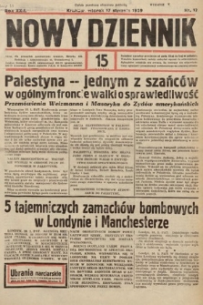 Nowy Dziennik. 1939, nr 17