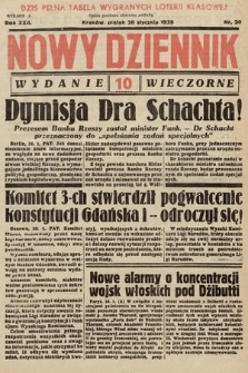 Nowy Dziennik (wydanie wieczorne). 1939, nr 20