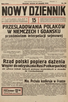 Nowy Dziennik. 1939, nr 24