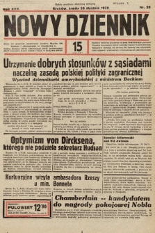 Nowy Dziennik. 1939, nr 25