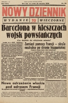 Nowy Dziennik (wydanie wieczorne). 1939, nr 26