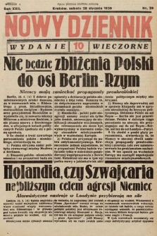 Nowy Dziennik (wydanie wieczorne). 1939, nr 28