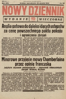 Nowy Dziennik (wydanie wieczorne). 1939, nr 30