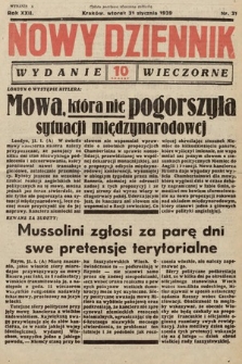 Nowy Dziennik (wydanie wieczorne). 1939, nr 31