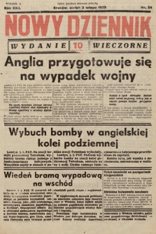 Nowy Dziennik (wydanie wieczorne). 1939, nr 34