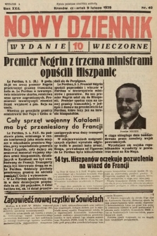 Nowy Dziennik (wydanie wieczorne). 1939, nr 40