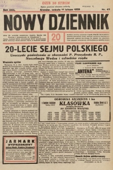 Nowy Dziennik. 1939, nr 42