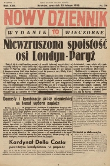 Nowy Dziennik (wydanie wieczorne). 1939, nr 54