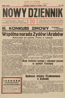 Nowy Dziennik. 1939, nr 55