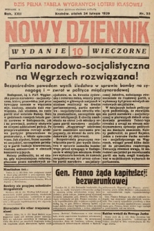 Nowy Dziennik (wydanie wieczorne). 1939, nr 55