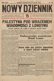 Nowy Dziennik. 1939, nr 58