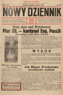 Nowy Dziennik. 1939, nr 62