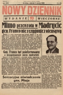 Nowy Dziennik (wydanie wieczorne). 1939, nr 66