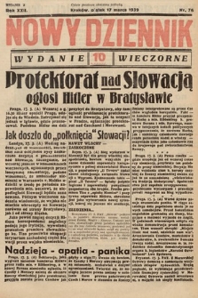 Nowy Dziennik (wydanie wieczorne). 1939, nr 76