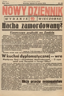 Nowy Dziennik (wydanie wieczorne). 1939, nr 80