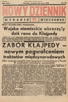 Nowy Dziennik (wydanie wieczorne). 1939, nr 82