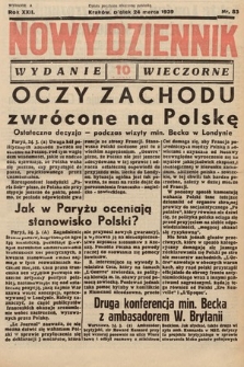 Nowy Dziennik (wydanie wieczorne). 1939, nr 83