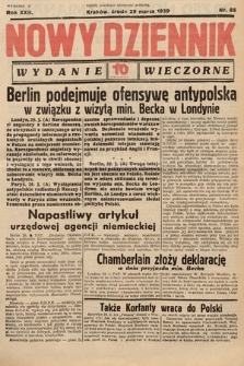 Nowy Dziennik (wydanie wieczorne). 1939, nr 88