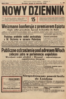 Nowy Dziennik. 1939, nr 99