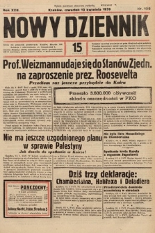 Nowy Dziennik. 1939, nr 100