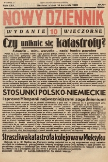 Nowy Dziennik (wydanie wieczorne). 1939, nr 101