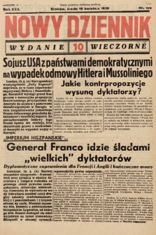Nowy Dziennik (wydanie wieczorne). 1939, nr 106