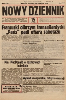 Nowy Dziennik. 1939, nr 107