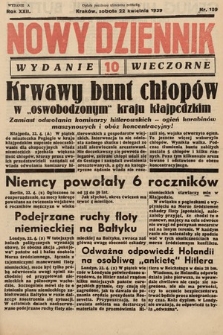 Nowy Dziennik (wydanie wieczorne). 1939, nr 109