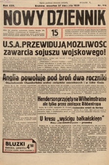 Nowy Dziennik. 1939, nr 114