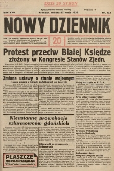 Nowy Dziennik. 1939, nr 144