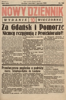 Nowy Dziennik (wydanie wieczorne). 1939, nr 148