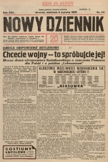 Nowy Dziennik. 1939, nr 151