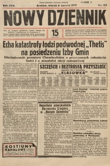 Nowy Dziennik. 1939, nr 153