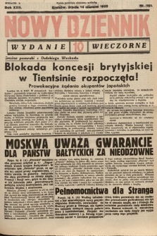 Nowy Dziennik (wydanie wieczorne). 1939, nr 161