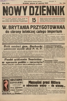 Nowy Dziennik. 1939, nr 174