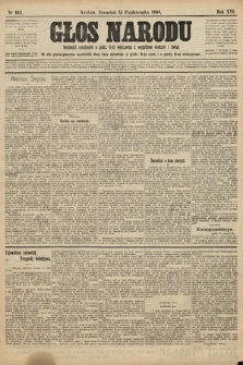 Głos Narodu. 1908, nr 463