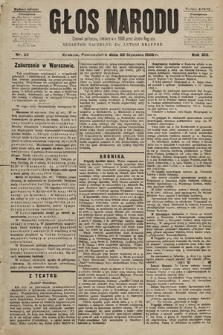 Głos Narodu : dziennik polityczny, założony w r. 1893 przez Józefa Rogosza (wydanie poranne). 1905, nr 30