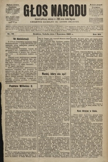 Głos Narodu : dziennik polityczny, założony w r. 1893 przez Józefa Rogosza (wydanie poranne). 1905, nr 90
