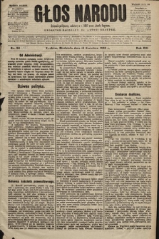 Głos Narodu : dziennik polityczny, założony w r. 1893 przez Józefa Rogosza (wydanie poranne). 1905, nr 90 [i.e. 105]