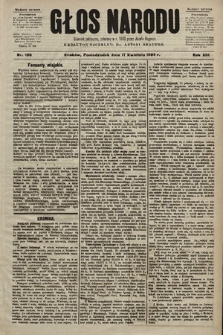 Głos Narodu : dziennik polityczny, założony w r. 1893 przez Józefa Rogosza (wydanie poranne). 1905, nr 106