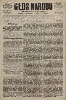 Głos Narodu : dziennik polityczny, założony w r. 1893 przez Józefa Rogosza (wydanie poranne). 1905, nr 120
