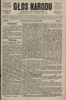Głos Narodu : dziennik polityczny, założony w r. 1893 przez Józefa Rogosza (wydanie poranne). 1905, nr 124