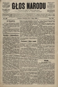 Głos Narodu : dziennik polityczny, założony w r. 1893 przez Józefa Rogosza (wydanie poranne). 1905, nr 125