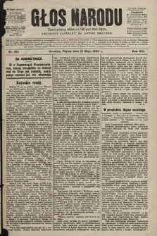 Głos Narodu : dziennik polityczny, założony w r. 1893 przez Józefa Rogosza (wydanie poranne). 1905, nr 129