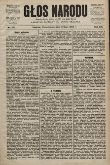 Głos Narodu : dziennik polityczny, założony w r. 1893 przez Józefa Rogosza (wydanie poranne). 1905, nr 132