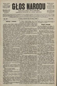 Głos Narodu : dziennik polityczny, założony w r. 1893 przez Józefa Rogosza (wydanie poranne). 1905, nr 137